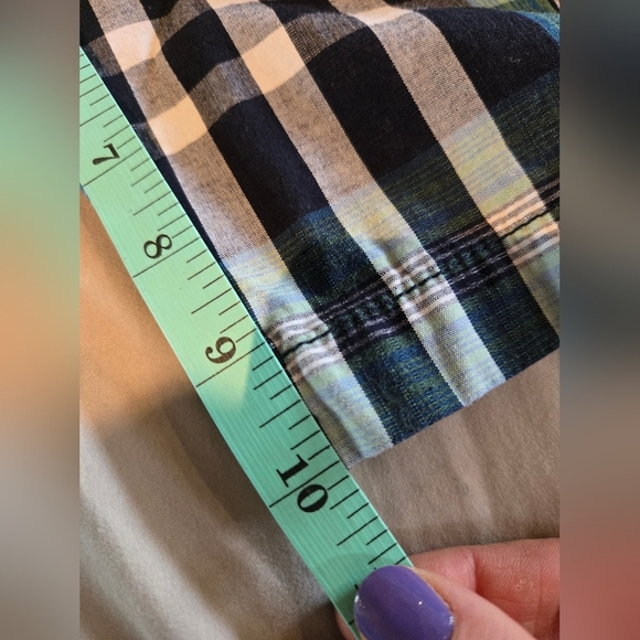 Billabong | Men's Plaid Flat Front Shorts, Size 34 - Picture 8 of 8